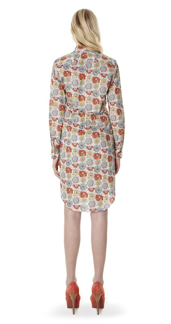 Liberty Print Shirt Dress