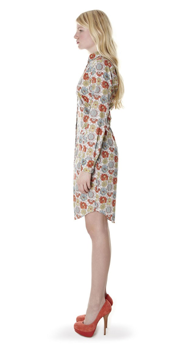 Liberty Print Shirt Dress