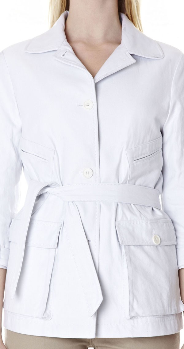 White Sahara Jacket