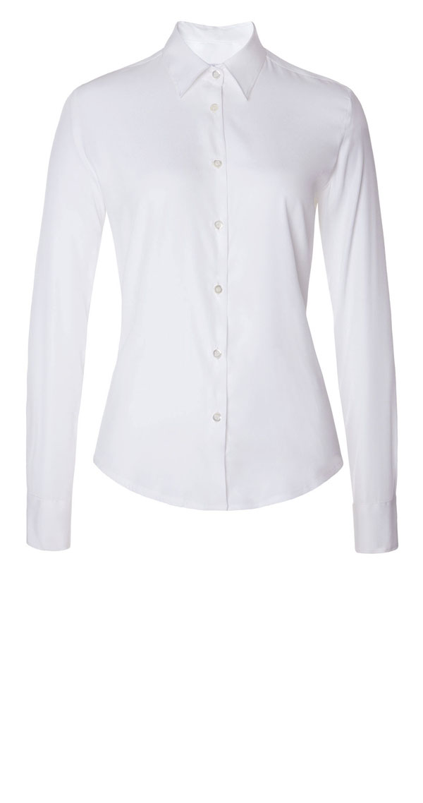 Silk Shirt white