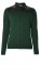 Green Knit Cardigan Leather Shoulders - packshot