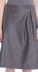 Ruffle Skirt Virgin Wool grey - detail