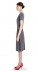 Ruffle Skirt Virgin Wool grey - left