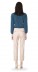 Powder Pink slim cut Trousers - back