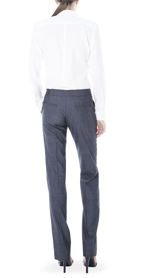 Business Trousers anthracite - back