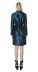Trenchcoat petrol green - back