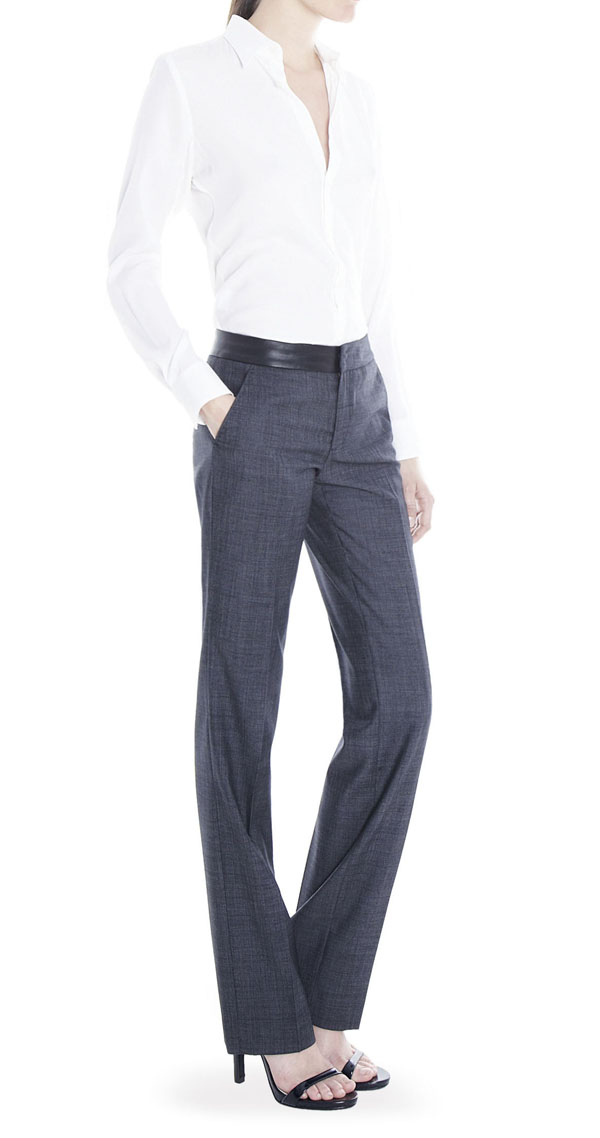 Business Trousers anthracite - right