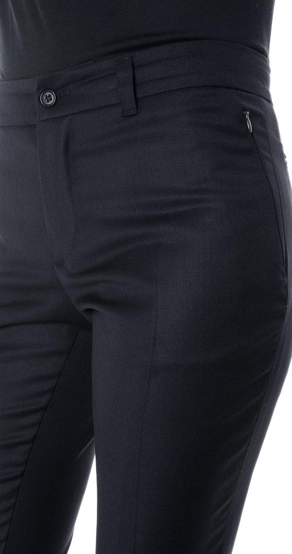 Black Slim Trousers